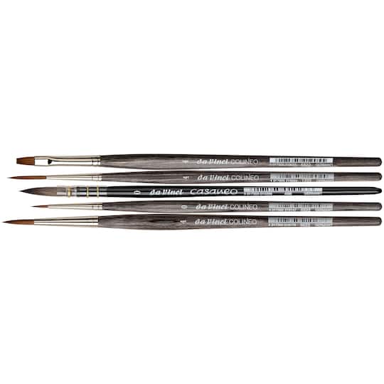 da Vinci Frau Von Bommel Artist Signature 5 Piece Brush Set